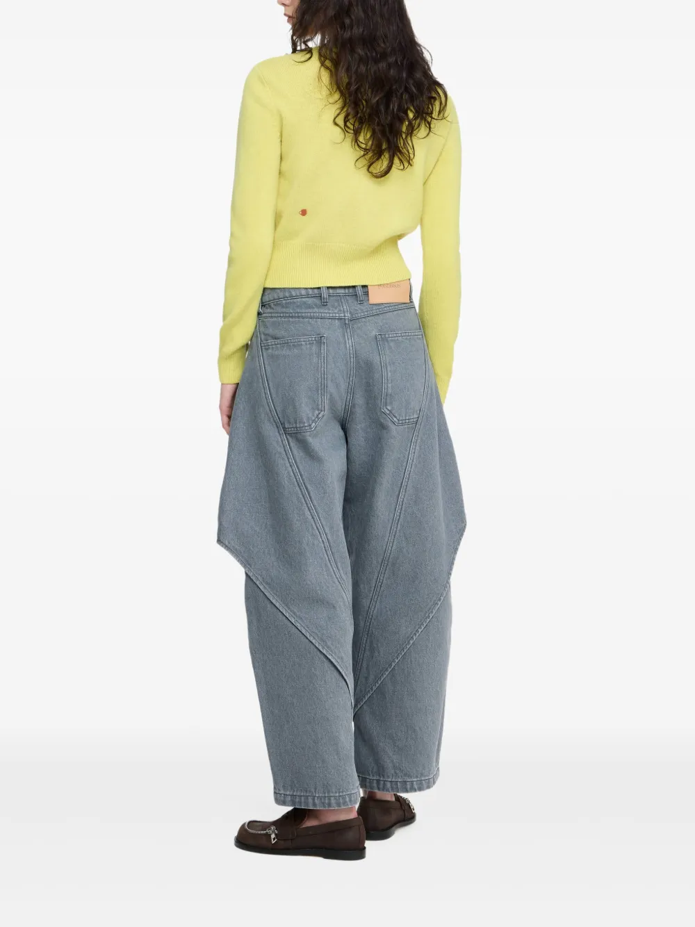 JW Anderson Vest met borduurwerk Geel