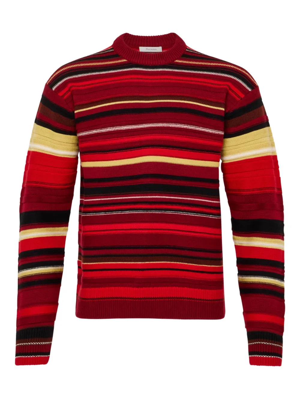 JW Anderson Gestreepte trui Rood