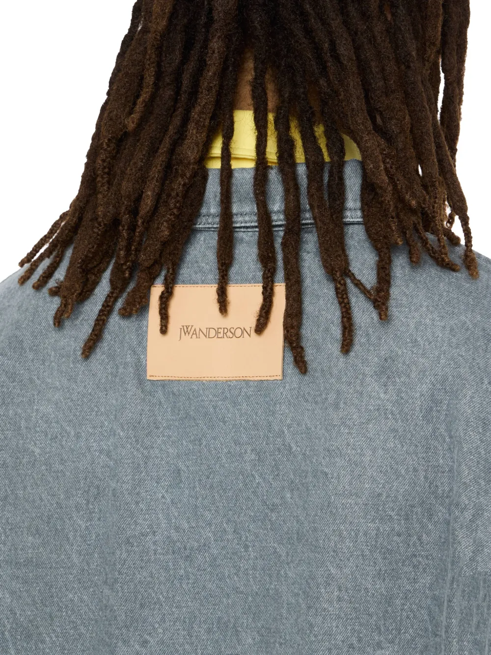 JW Anderson Overhemd met zak detail Grijs