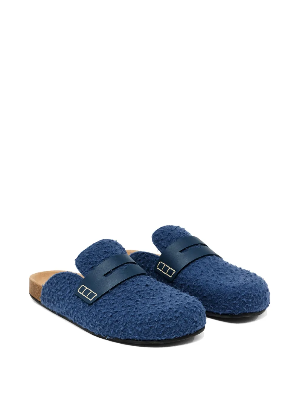 JW Anderson Vilten loafers - Blauw