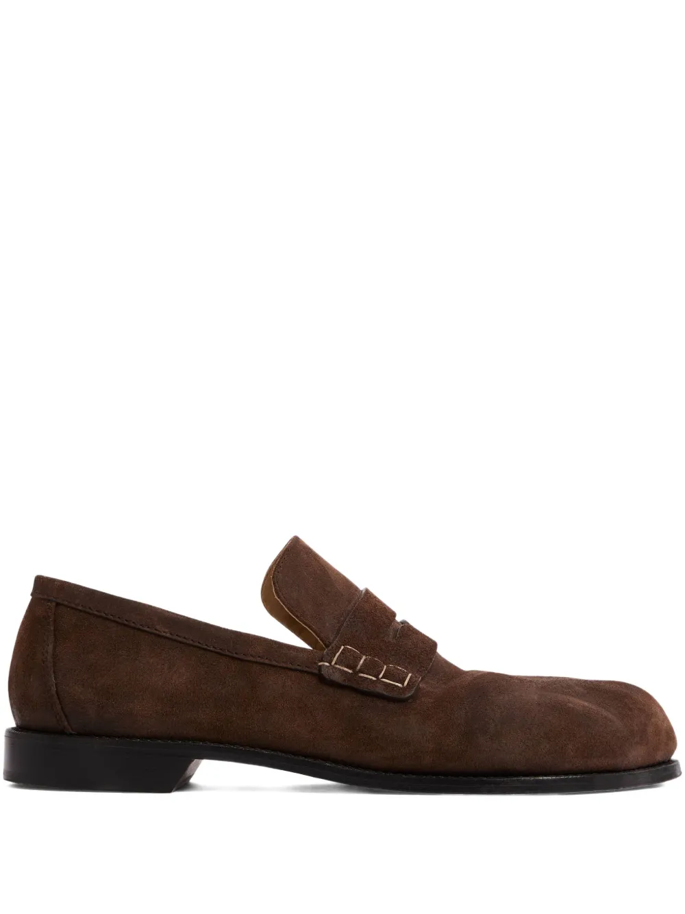 JW Anderson Paw suede loafers | Brown | Image 1