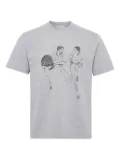 JW Anderson sketch-print T-shirt - Grey