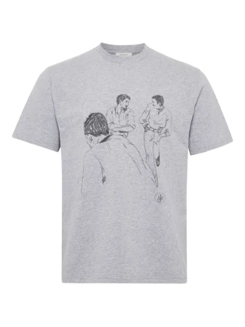 JW Anderson T-shirt con stampa