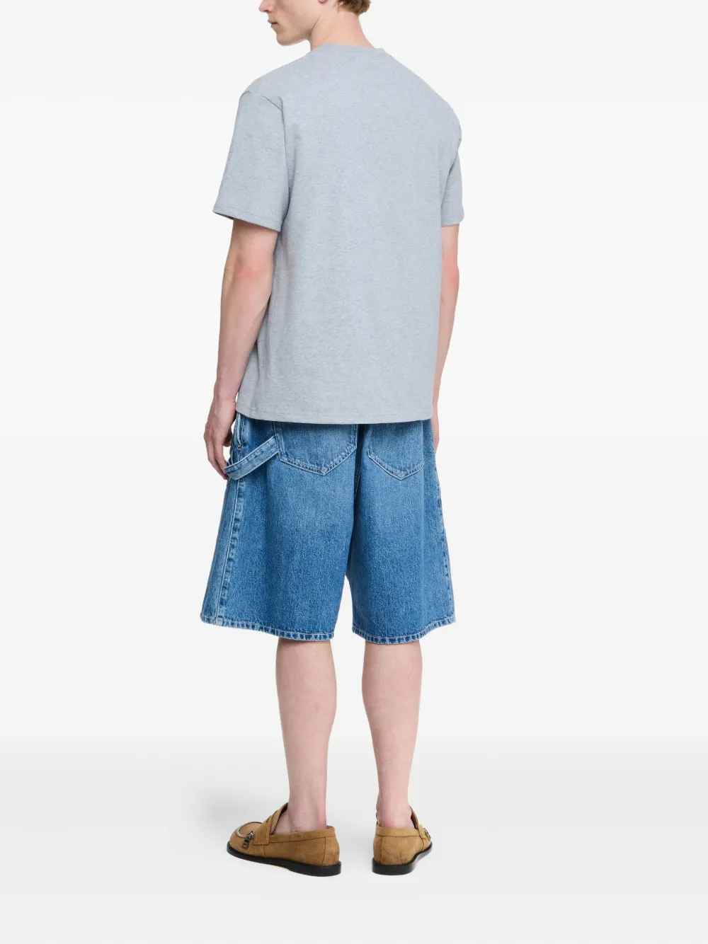 JW Anderson T-shirt met print Grijs