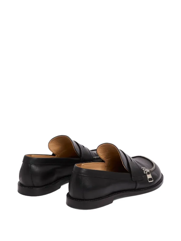 JW Anderson Biker Loafers | Black | FARFETCH
