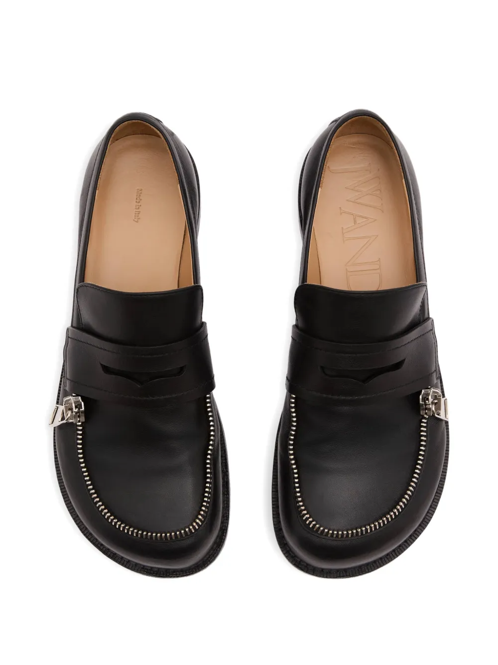 JW Anderson Biker loafers Black