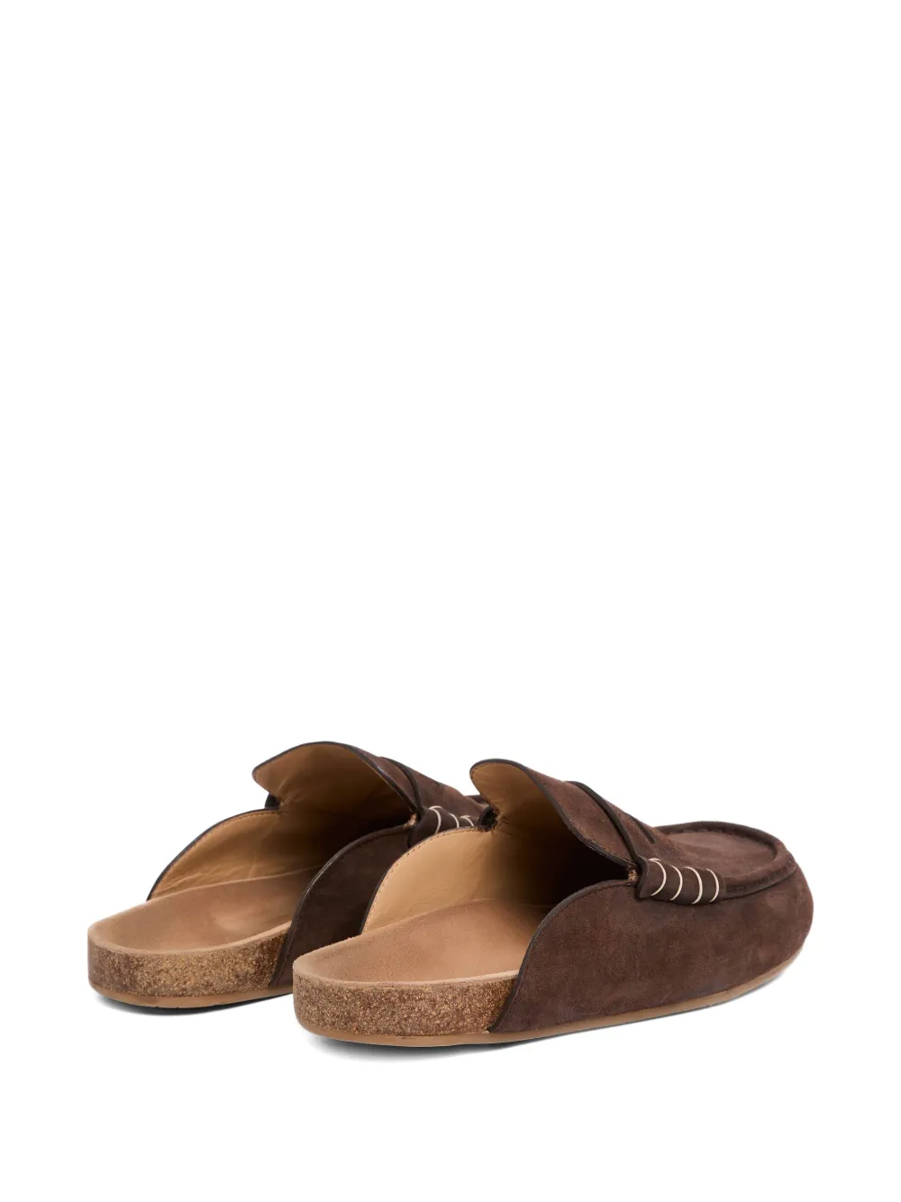 JW Anderson Stitch muiltjes - Bruin