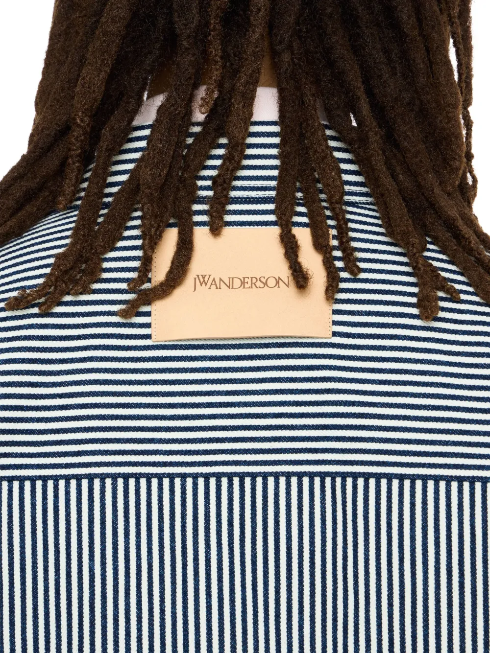 JW Anderson Gestreept overhemd Wit