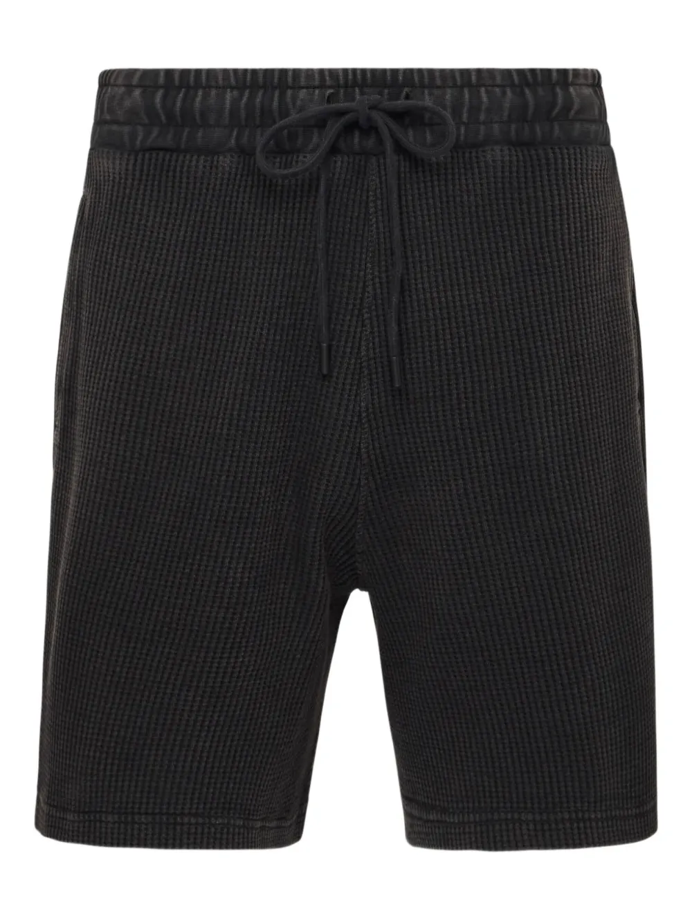 JW Anderson Geribbelde shorts met trekkoord Zwart