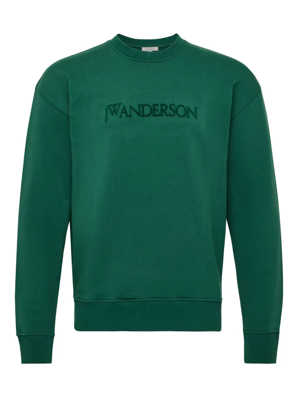 JW Anderson Sweater met geborduurd logo Groen