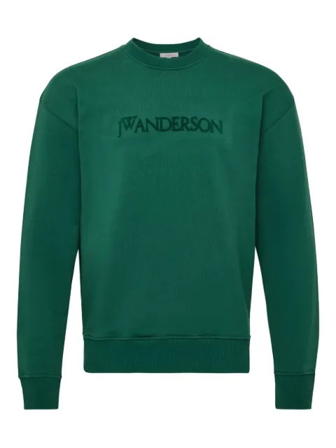 JW Anderson Felpa con logo ricamato
