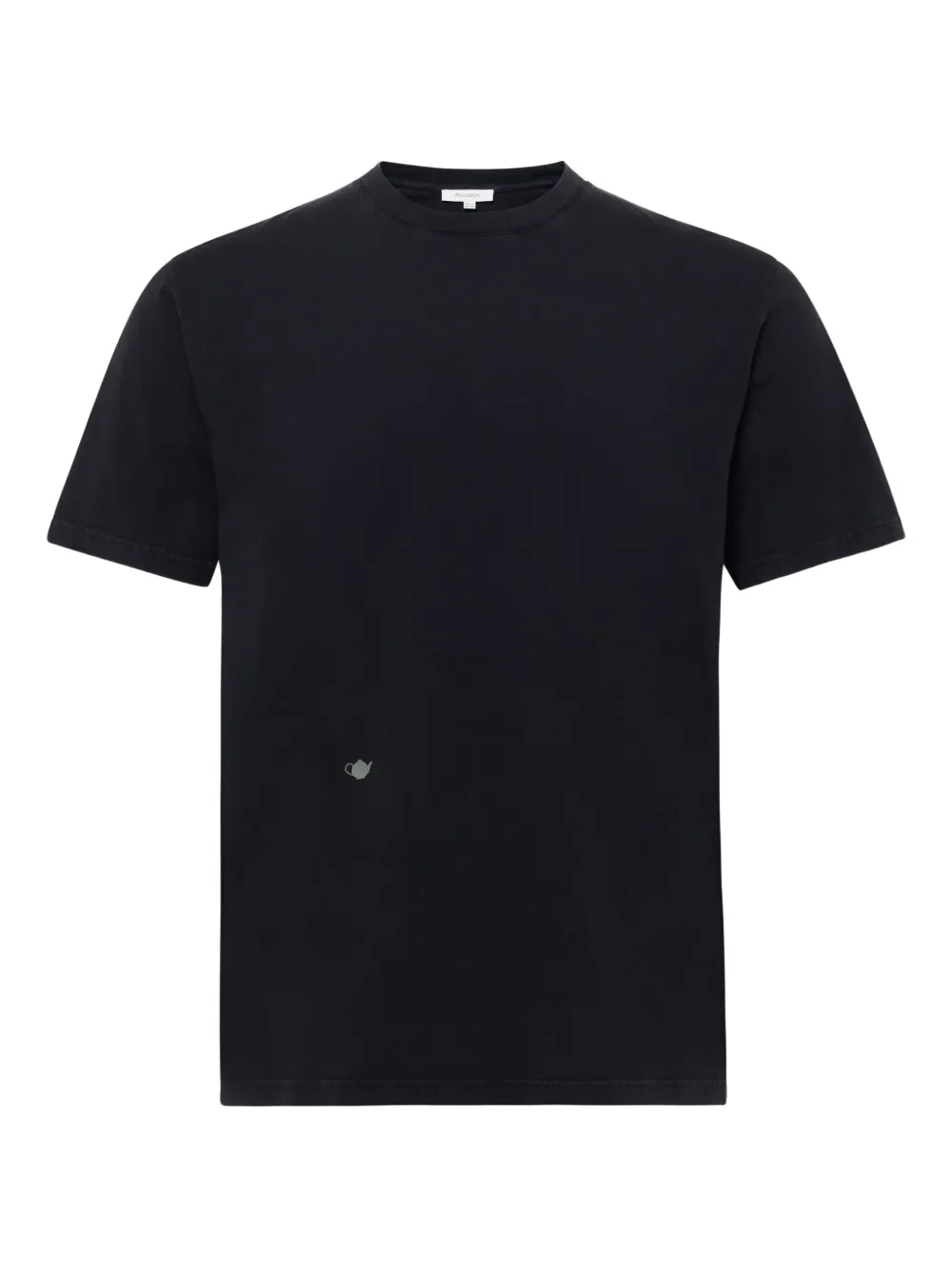 JW Anderson logo-embroidered T-shirt Zwart