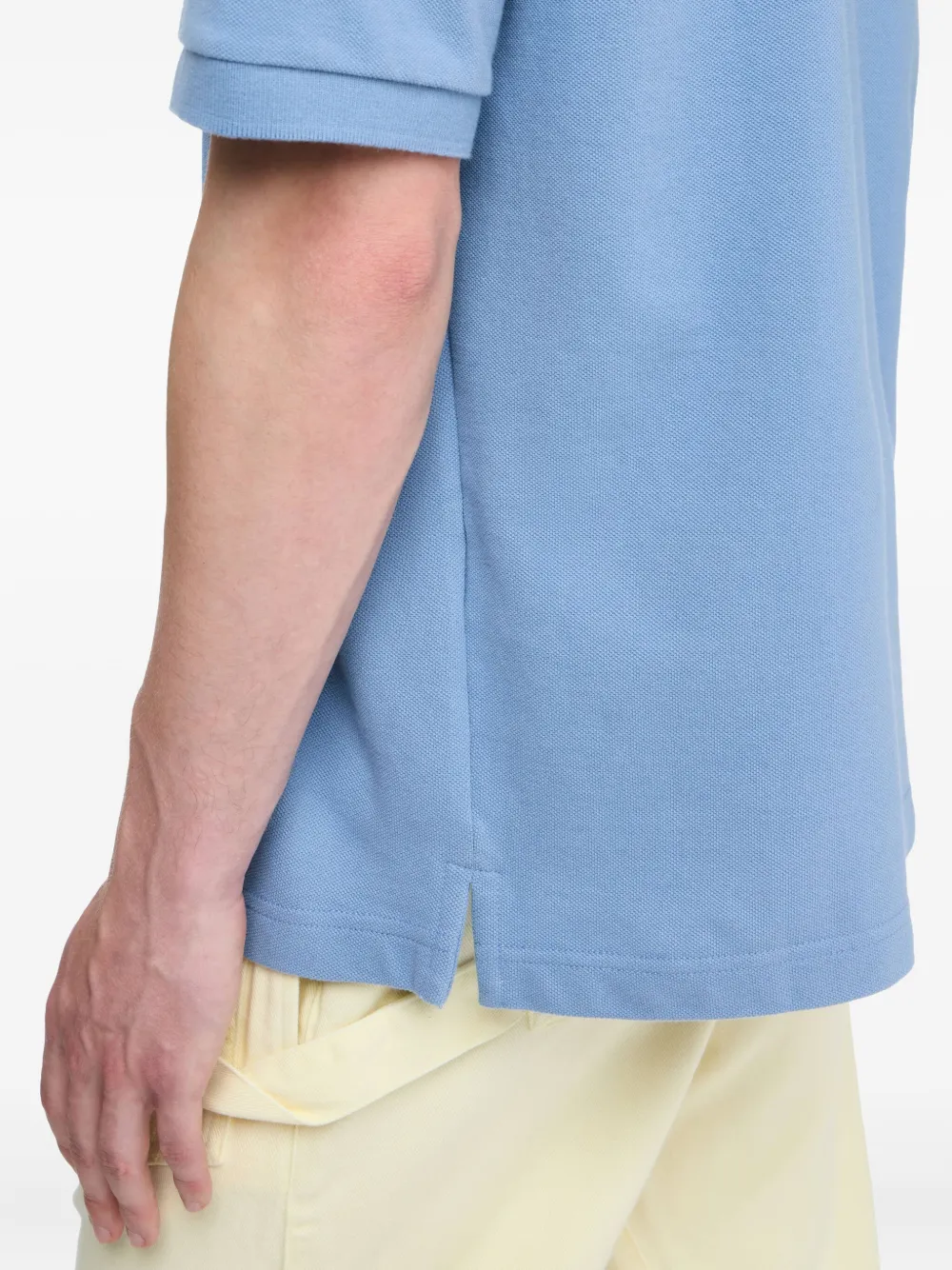JW Anderson Poloshirt met geborduurd logo Blauw