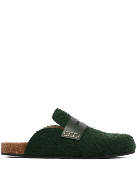 JW Anderson felt loafers
