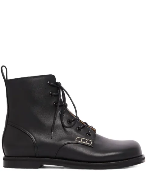 JW Anderson lace-up leather boots