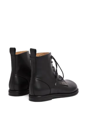 JW ANDERSONブラックレザーサイドゴアブーツ 38 JW Anderson（ジェイダブリュー・アンダーソン）ブーツ - FARFETCH