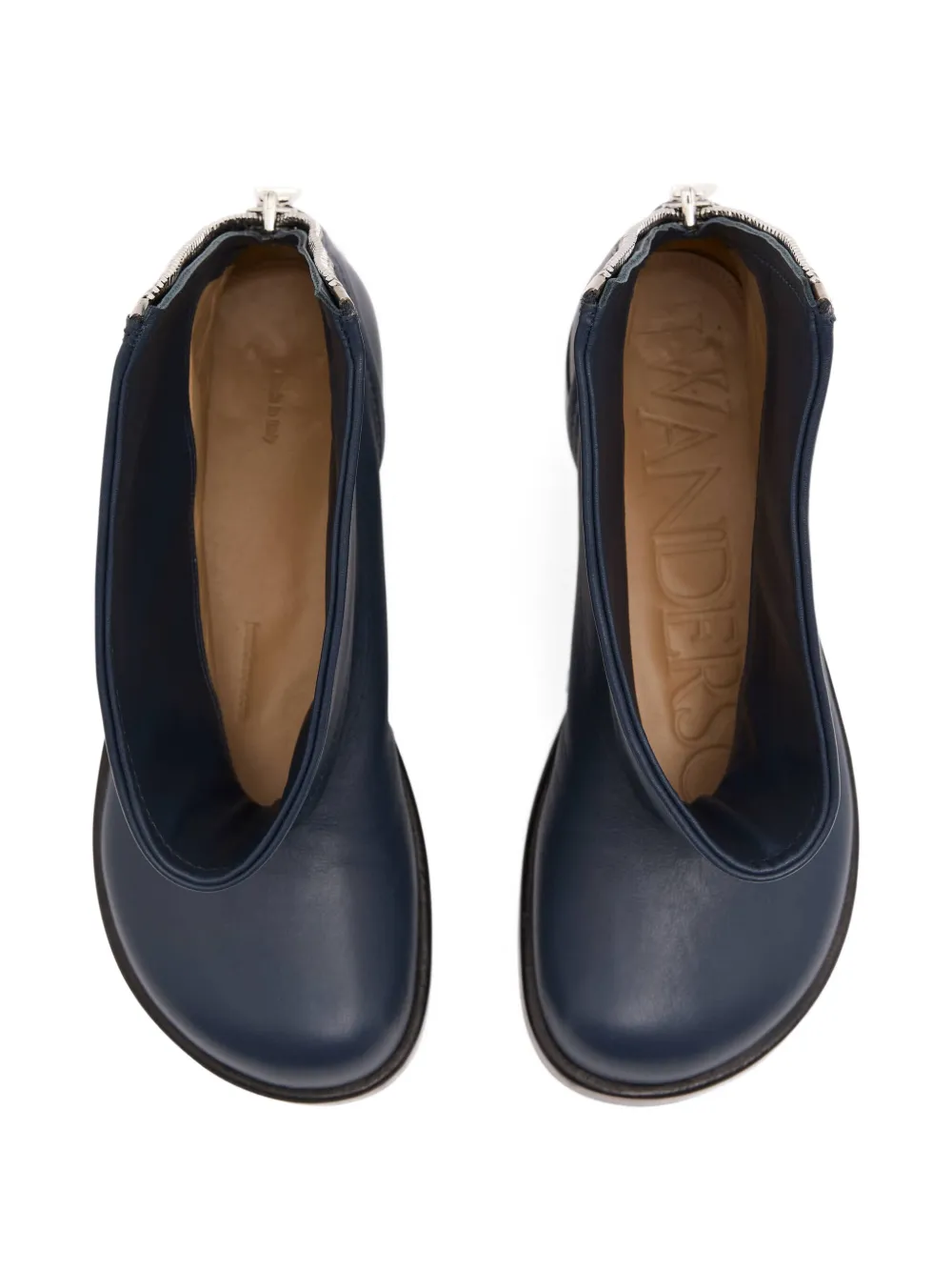 JW Anderson Leren laarzen Blauw