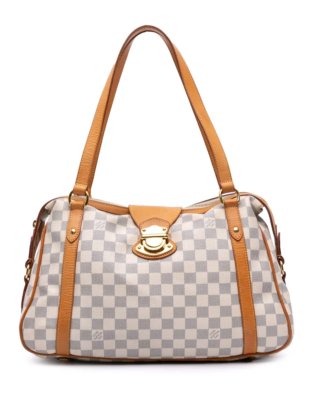 Louis Vuitton Pre-Owned 2010 Damier Azur Stresa PM shoulder bag | White | Image 1