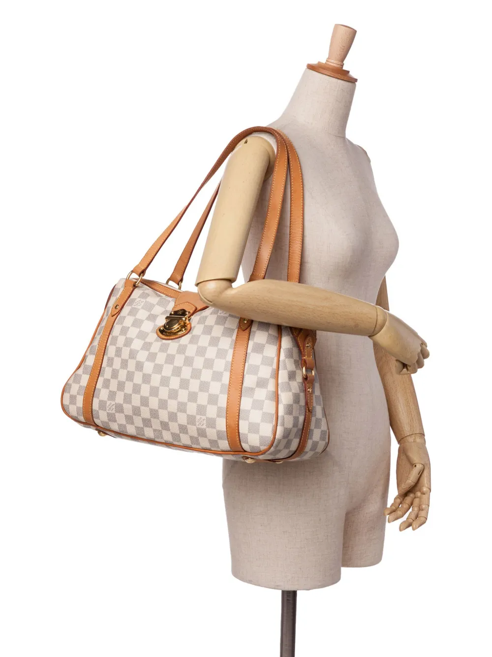 Louis Vuitton Pre-Owned 2010 Damier Azur Stresa PM shoulder bag | Pre-Owned | Image 2