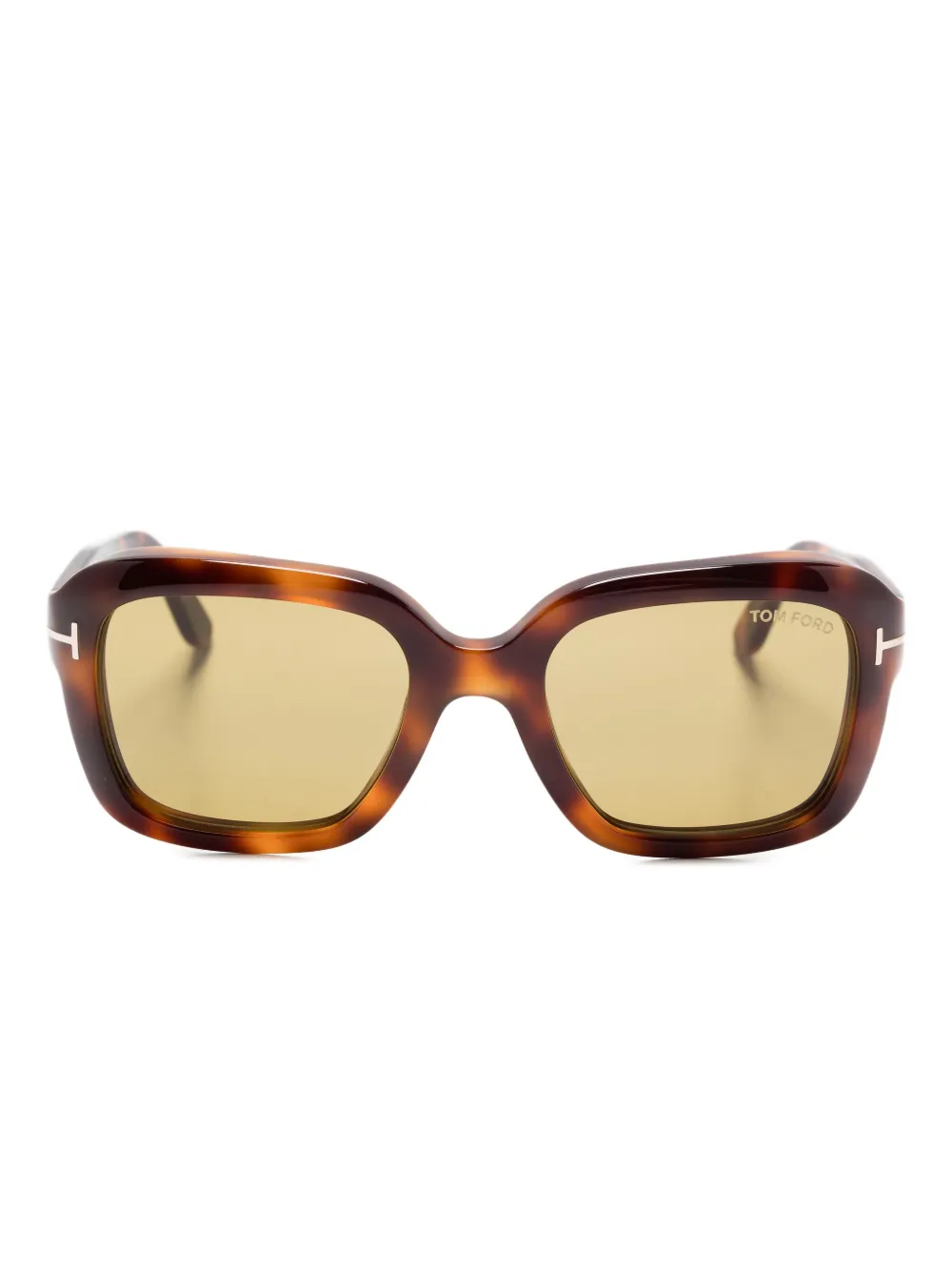 TOM FORD Eyewear rectangle-frame sunglasses Bruin