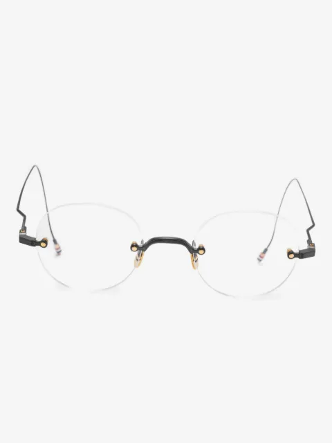 Thom Browne Eyewear lentes con armazón redonda