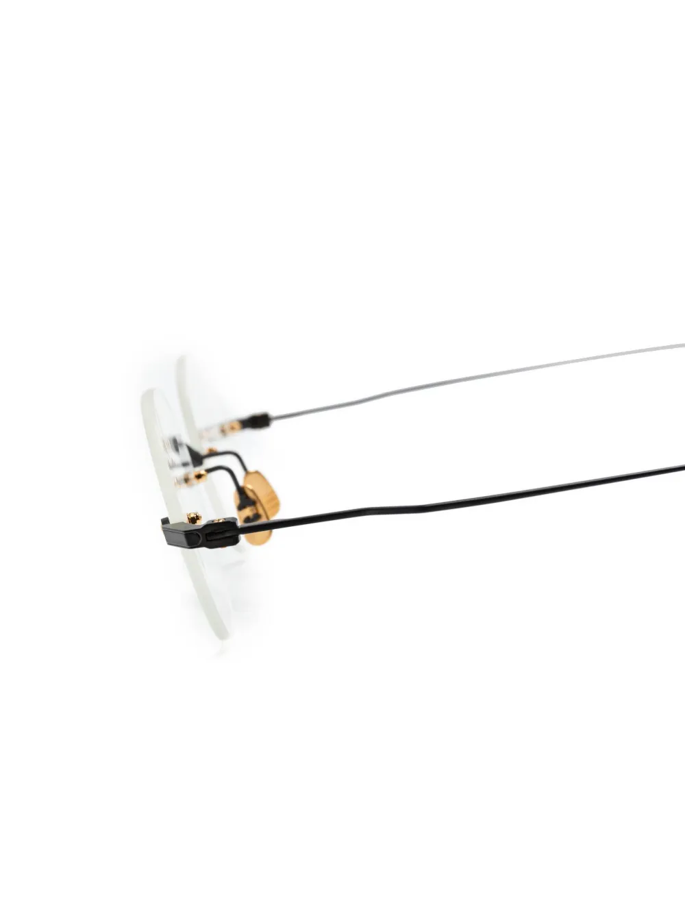 Thom Browne Eyewear round-frame glasses Zwart
