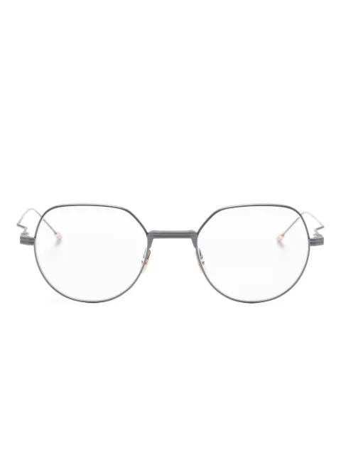Thom Browne Eyewear round-frame metal glasses
