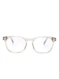 TOM FORD Eyewear rectangle frame glasses - Neutrals