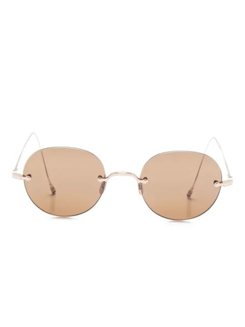 Thom Browne Eyewear lunettes de soleil 938A à monture ronde en métal