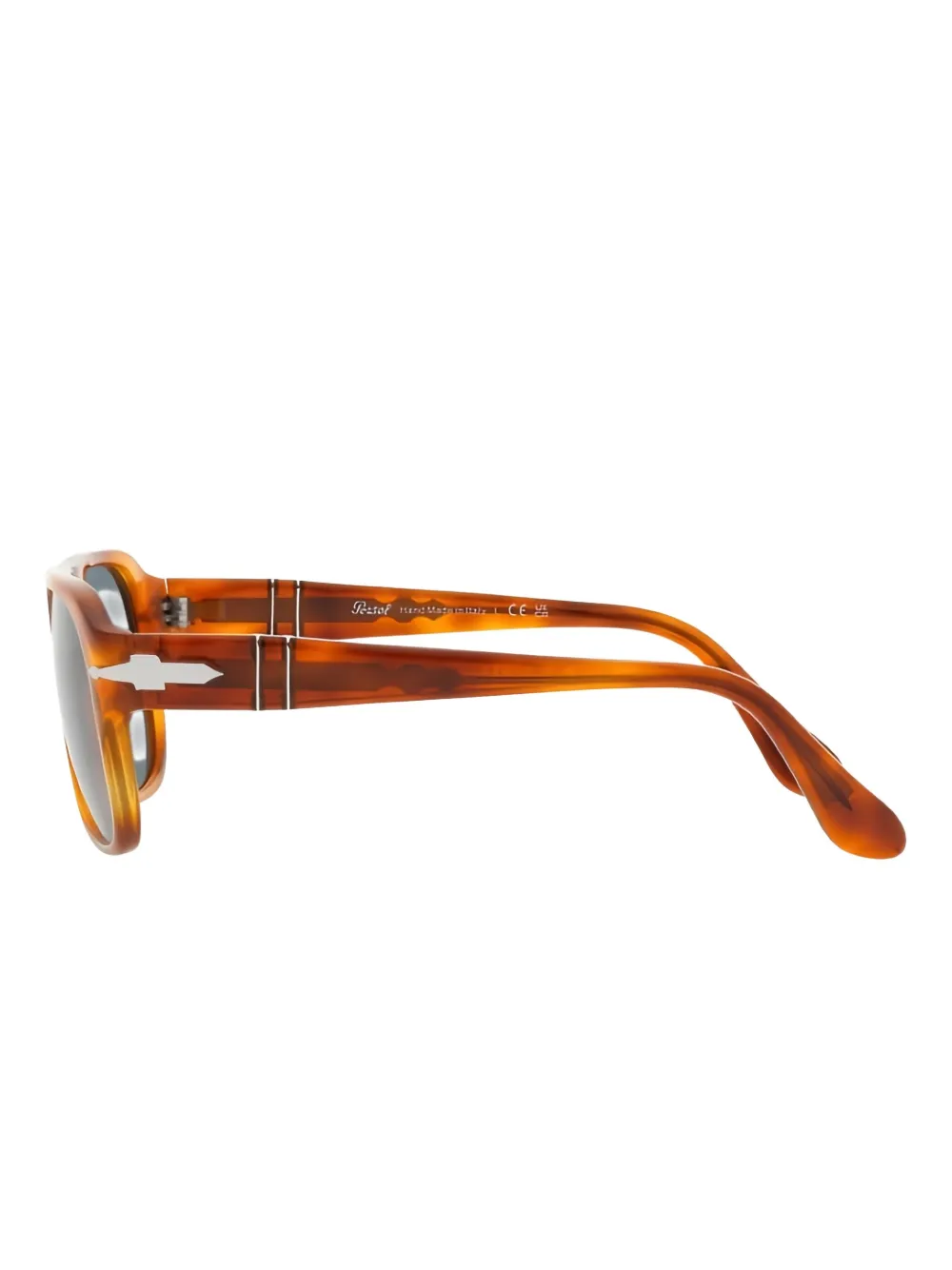 Persol Jean zonnebril met vierkant montuur Bruin