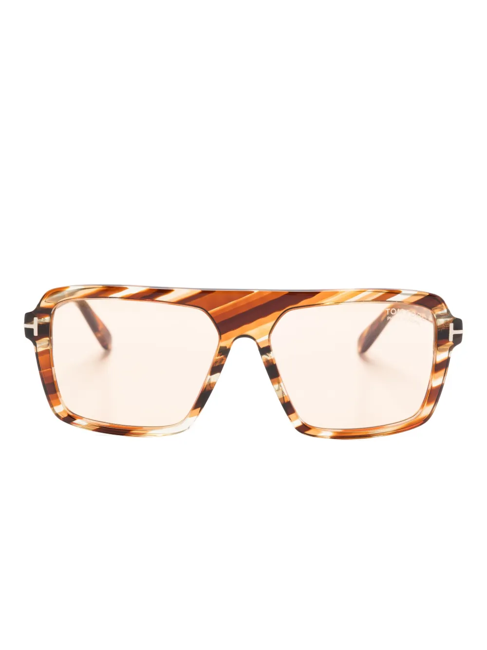 TOM FORD Eyewear Vincent sunglasses - ブラウン TOM FORD Eyewear Vincent sunglasses - ブラウン