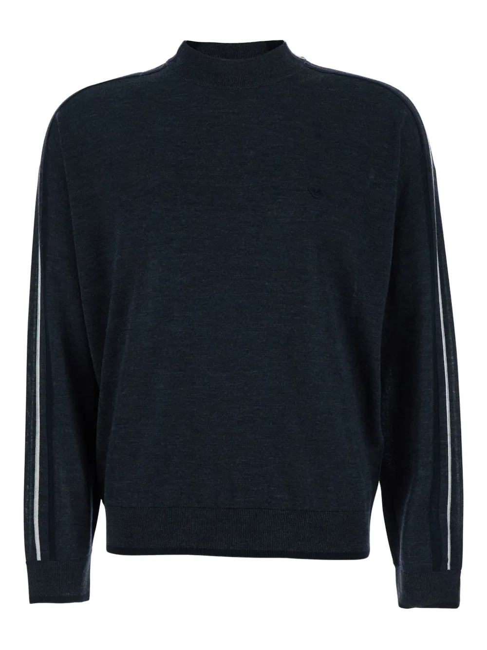 Emporio Armani stripe-detail sweater | Grey | Image 1