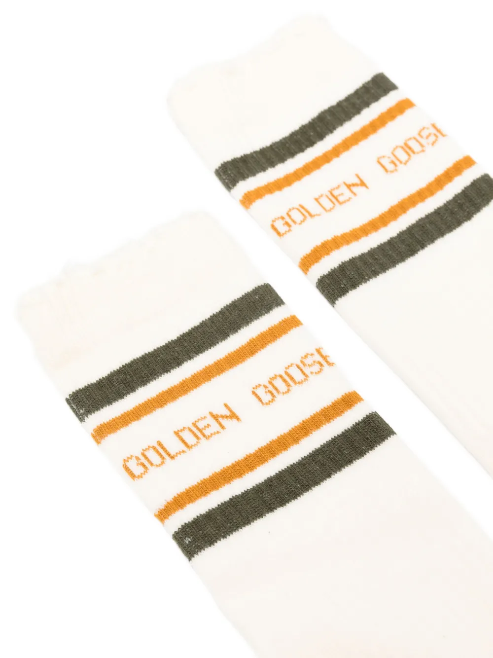 Golden Goose stripe-detail socks | Women | Image 2