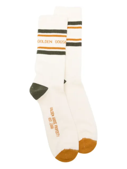 Golden Goose stripe-detail socks