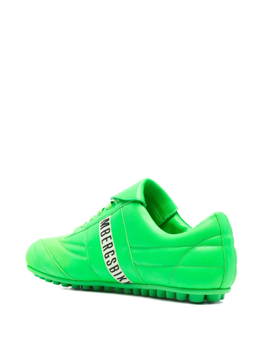Bikkembergs Soccer sneakers met logoband Groen
