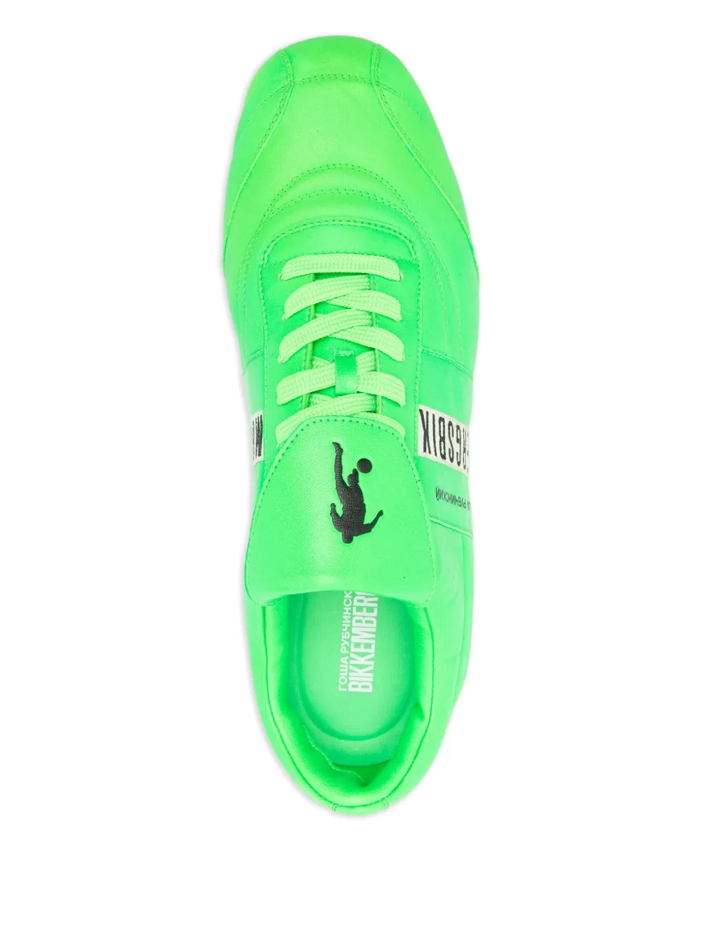 Bikkembergs Soccer sneakers met logoband Groen
