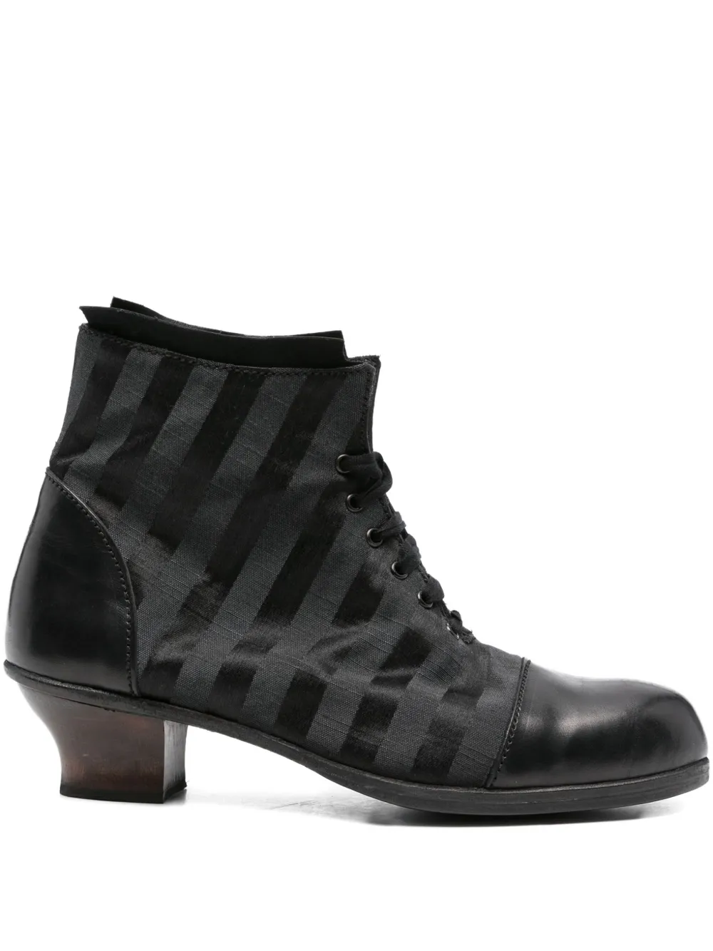 Munoz Vrandecic 45mm Striped Lace-up Boots