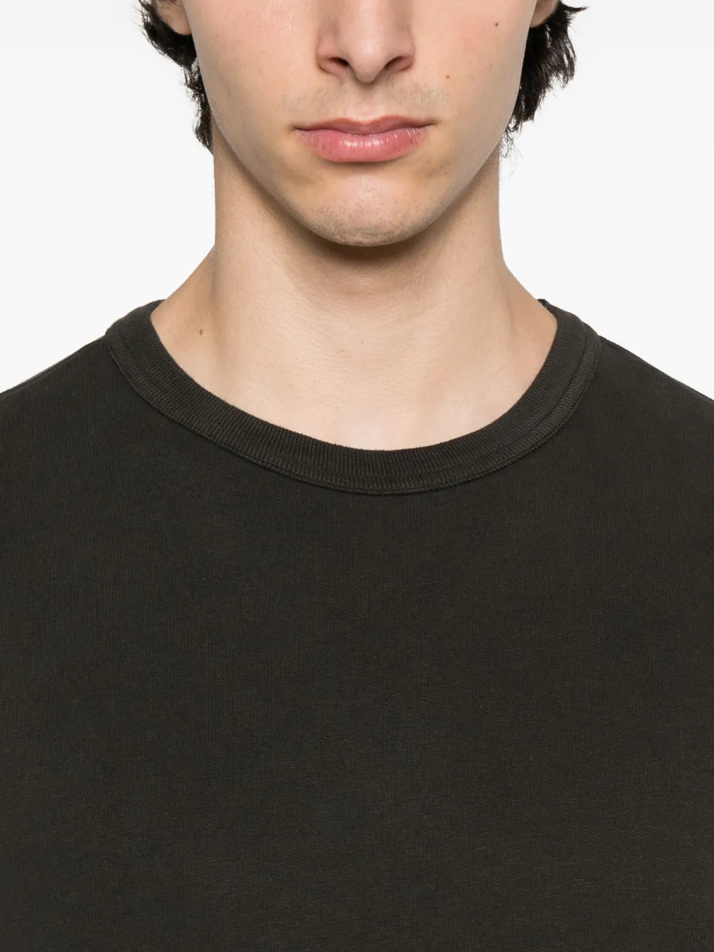 Stone Island 6100008 pocket-detailed crew-neck sweatshirt Grijs
