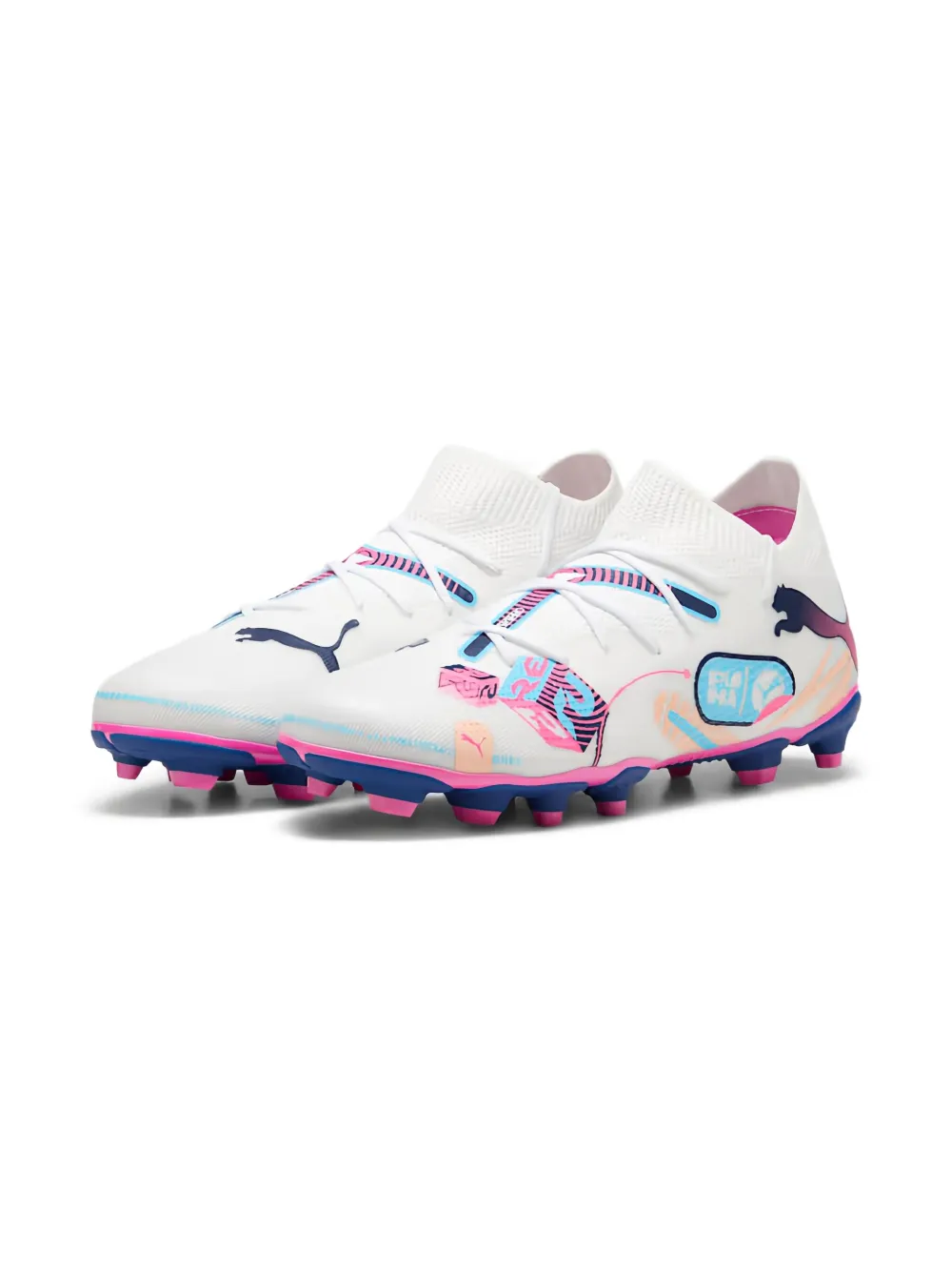 Puma Kids Future 7 Match cleats White