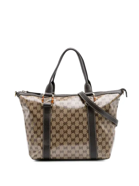 Gucci Pre-Owned 2016-2025 GG Crystal Abbey D Ring tote bag
