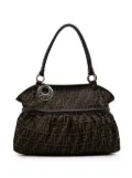 Fendi Pre-Owned 2000-2010 Large Zucca Canvas Chef shoulder bag - Brown