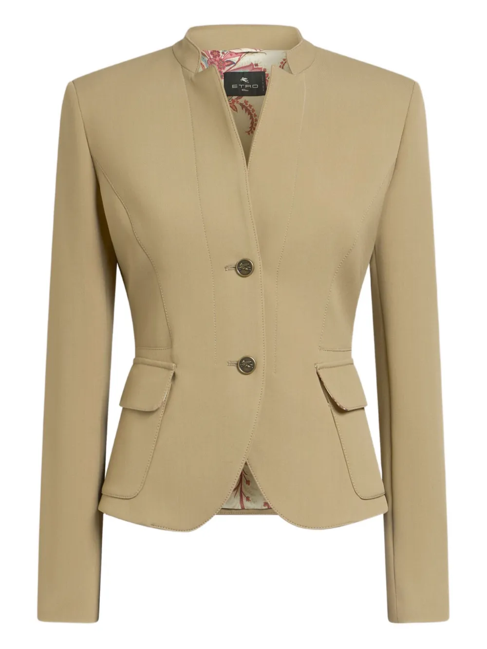 single-breasted blazer