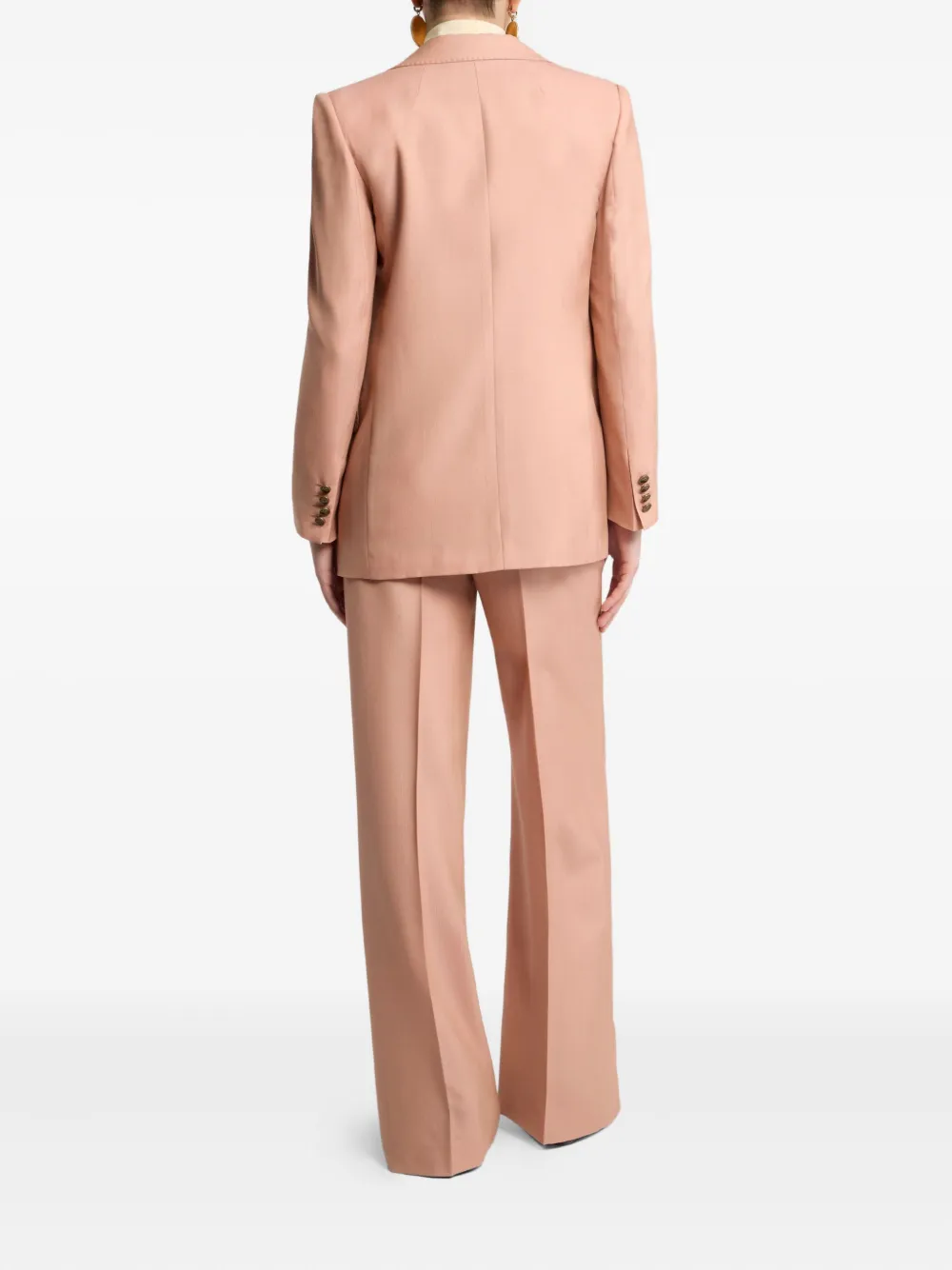 Etro Single-breasted Blazer In Pink