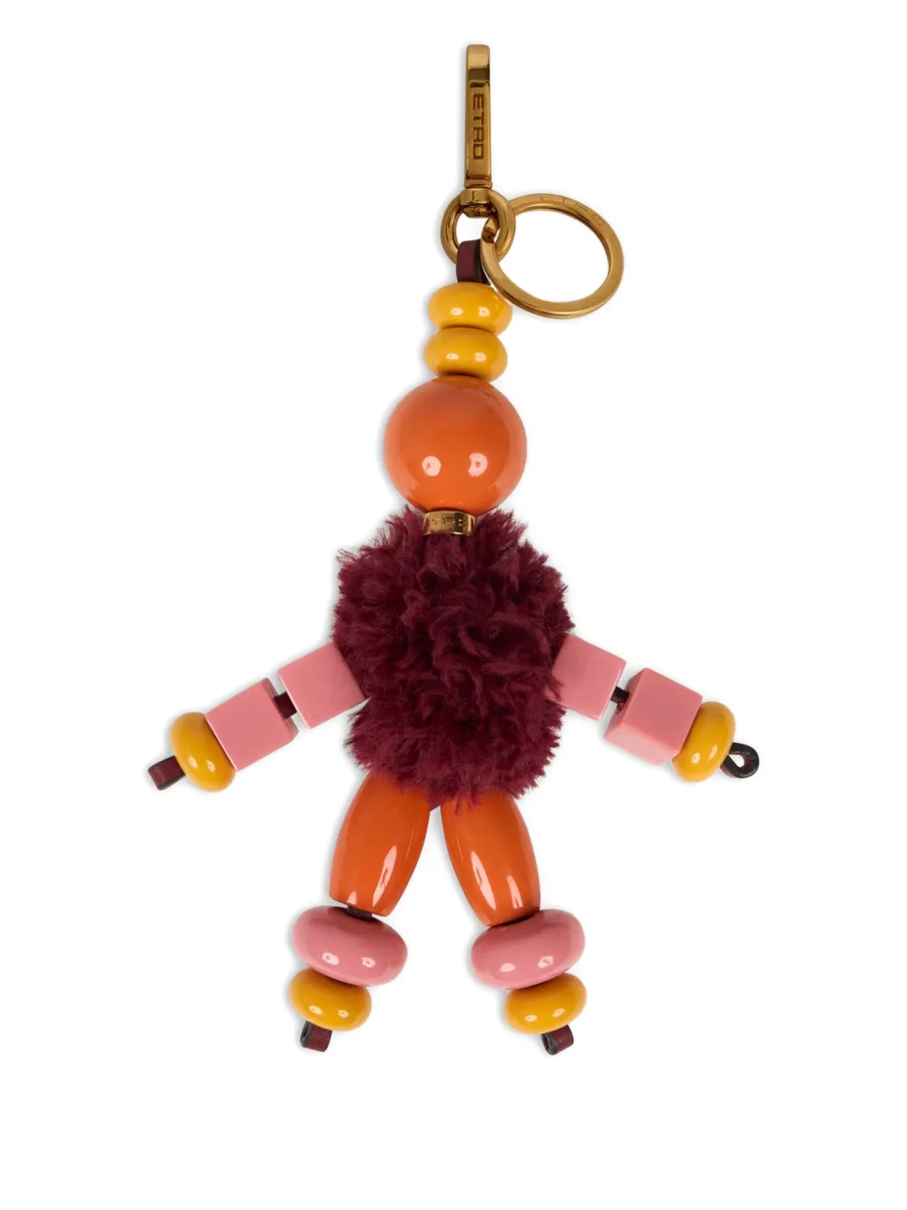 ETRO Little Man bedel met kralen en pompon Oranje