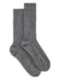 ETRO ribbed socks - Grey