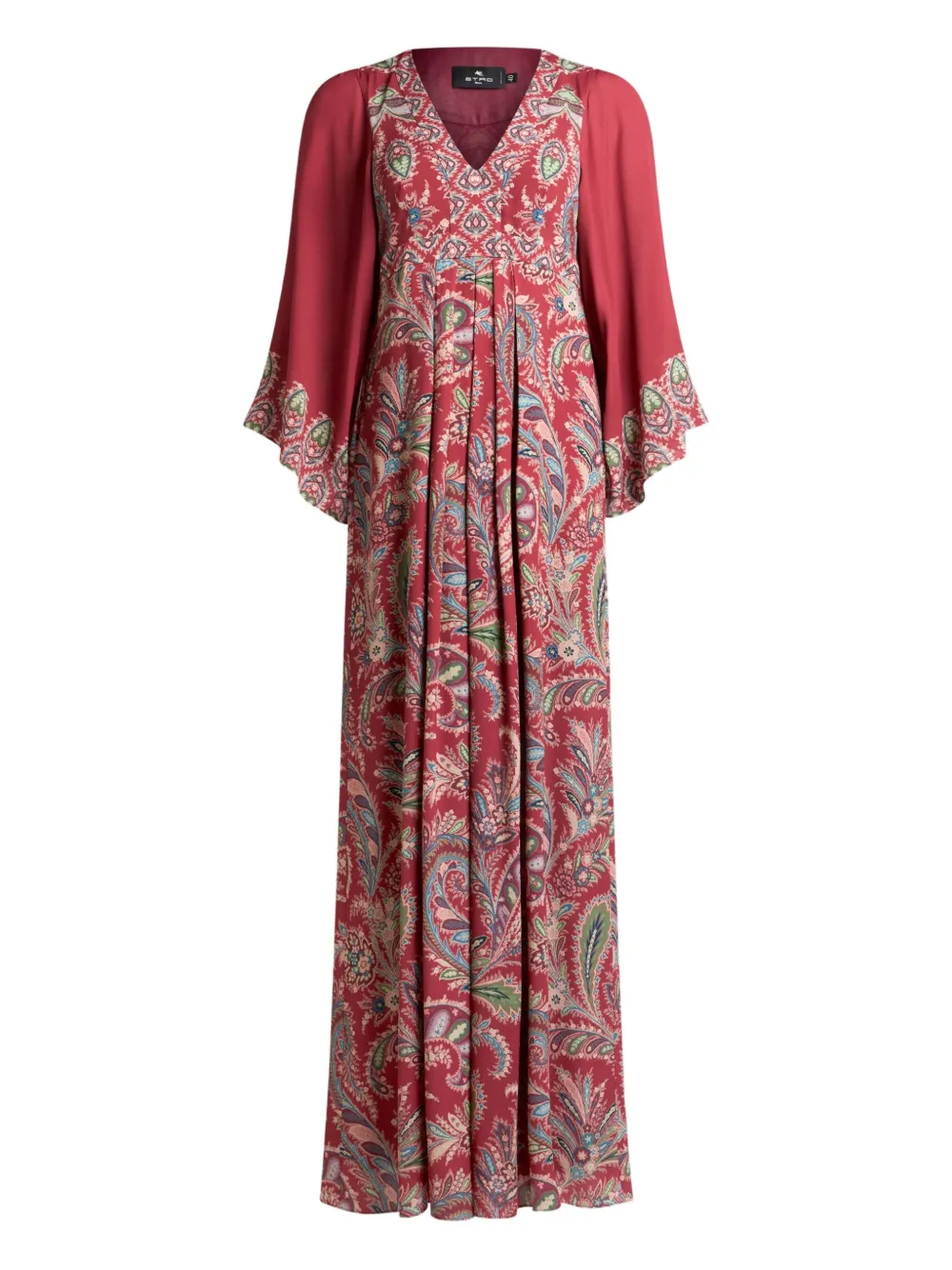 ETRO Jurk met paisley-print Rood