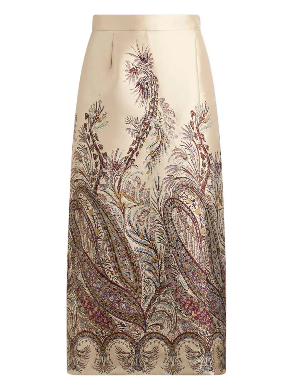 Etro Paisley Jacquard Midi Skirt