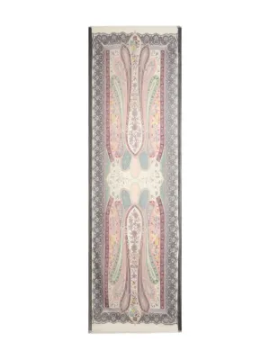 ETRO ペイズリー シルクスカーフ | レッド | FARFETCH JP