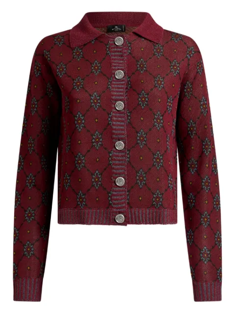 ETRO — patterned cardigan