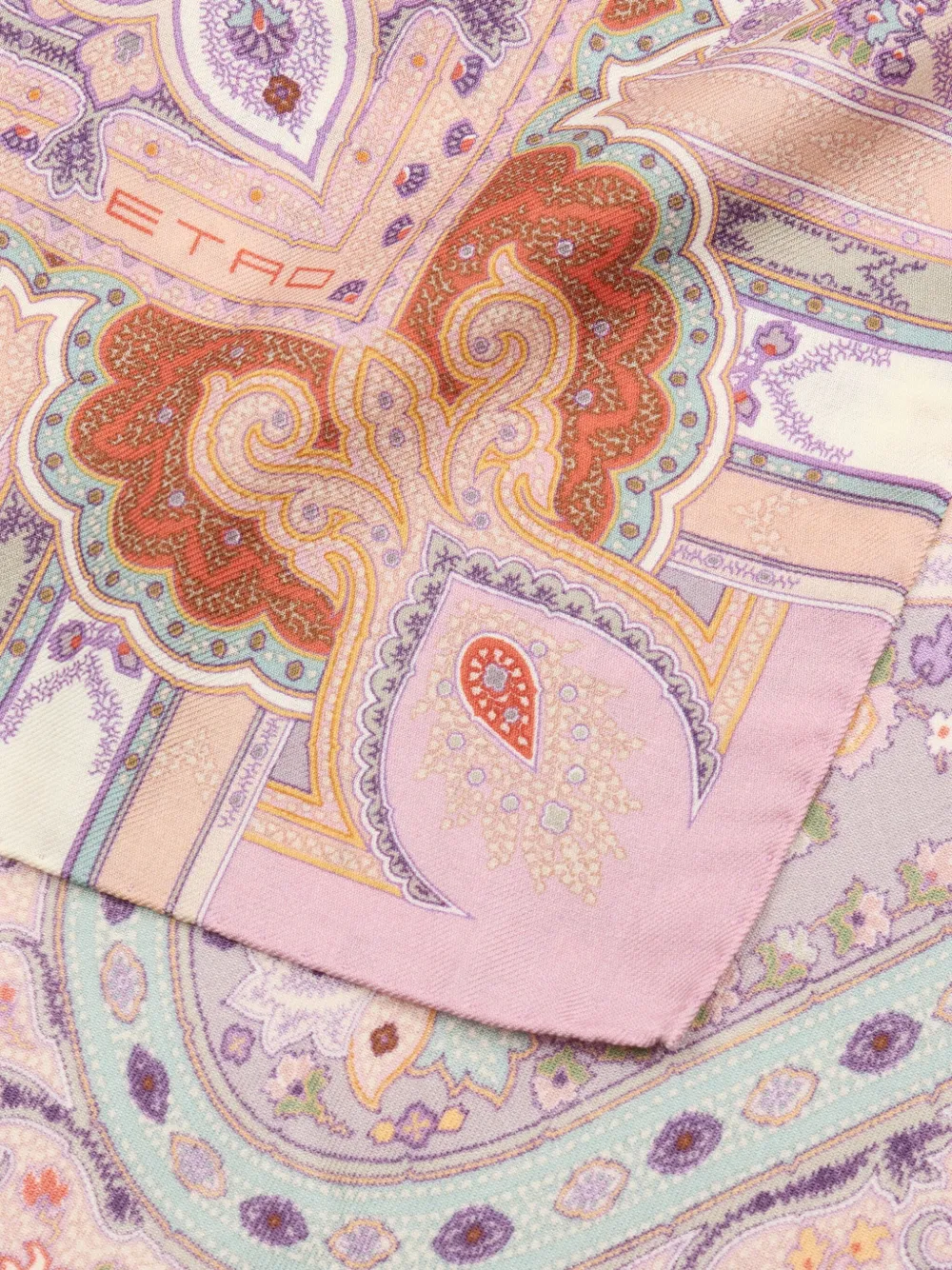ETRO Sjaal met paisley-print Roze